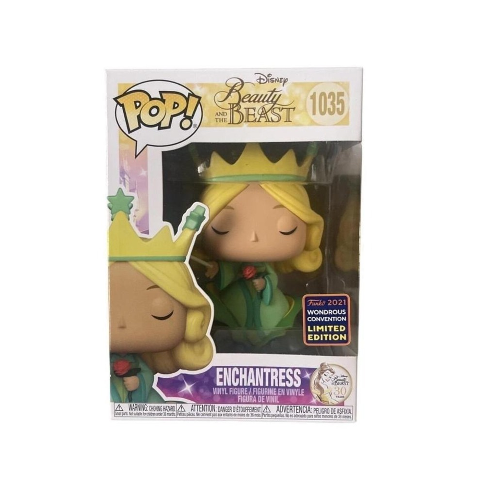 Funko Pop Vinyl Disney Enchantress Figure #1035 WonderCon Exclusive